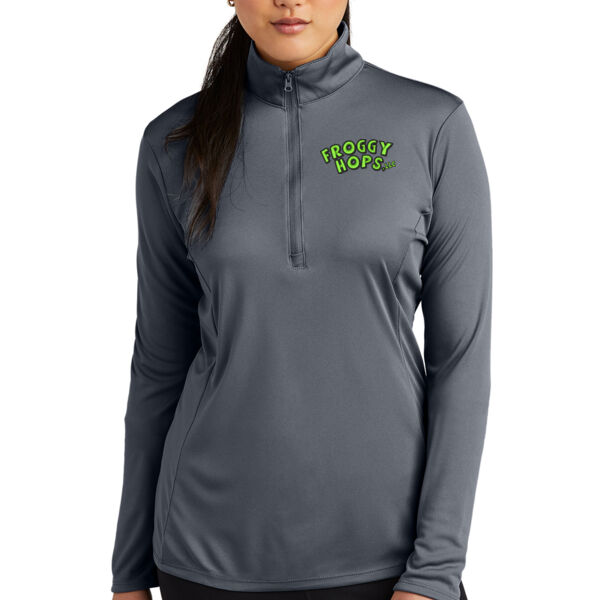 Sport-Tek® Ladies PosiCharge® Competitor™ 1/4-Zip Pullover - Embroidered & Printed Logos Thumbnail