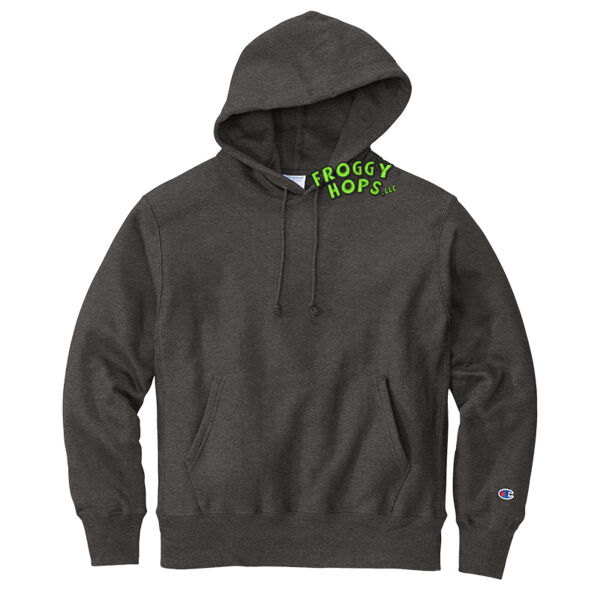 Champion ® Reverse Weave ® Hooded Sweatshirt - Embroidered & Printed Logos Thumbnail