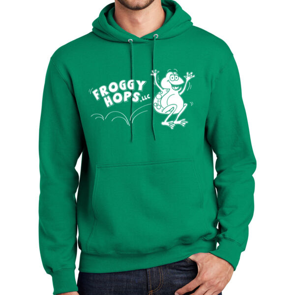 Essential Fleece Pullover Hooded Sweatshirt - Printed Logos Thumbnail