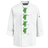 Eight Knot Button Chef Coat with Thermometer Pocket Thumbnail