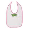 Infant Contrast Trim Premium Jersey Bib Thumbnail