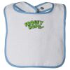 Infant Contrast Trim Terry Bib Thumbnail